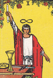 the magician tarot card